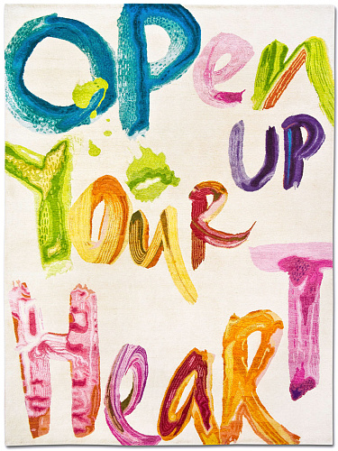 Tappeto Lusso Open Up Your Heart