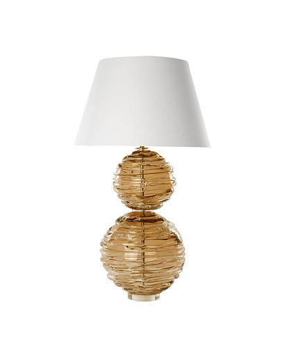 Lampada da tavolo Alfie Amber