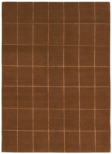 Tappeto Deep Line Marrone