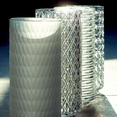Vaso in Cristallo a Onda