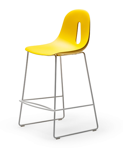 Sgabello da Bar Gotham SL SG-65 Giallo