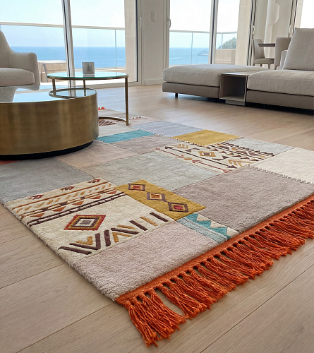 Tappeto Patchwork Grid