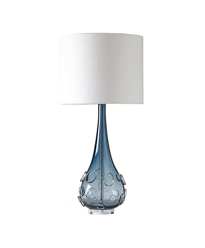 Lampada da tavolo Sebastian Steel Blue