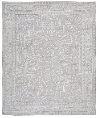 Tappeto Heriz Grigio Chiaro