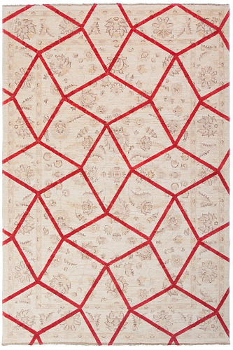 Tappeto Double Layer Rosso