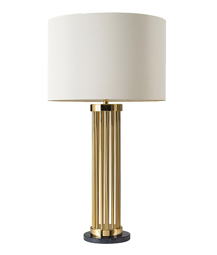 Lampada da Tavolo con Base in Marmo