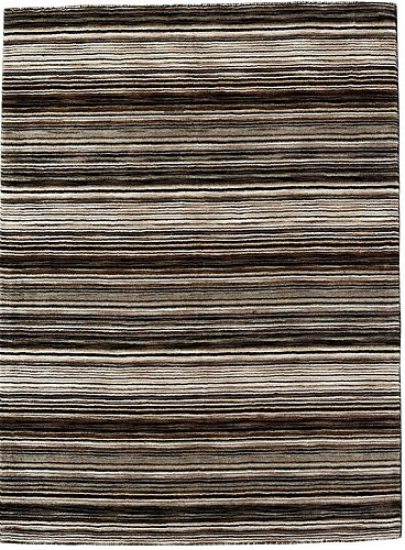 Tappeto Handloom Beige a Righe
