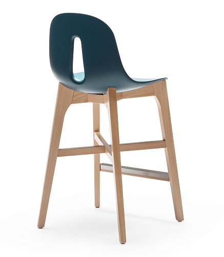 Sgabello da Bar Gotham W SG-65 Blu