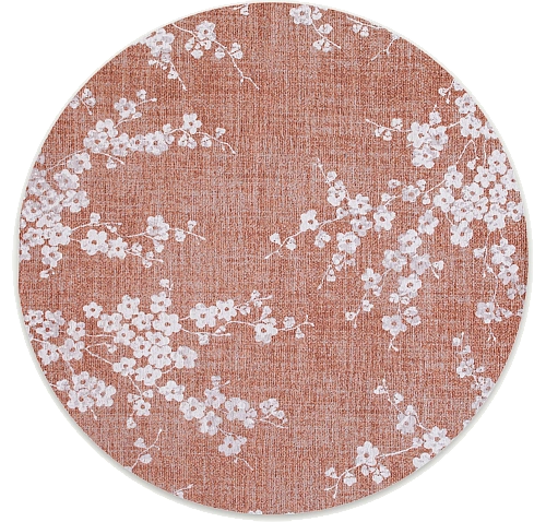 Tappeto Rotondo Copper Pink 9371