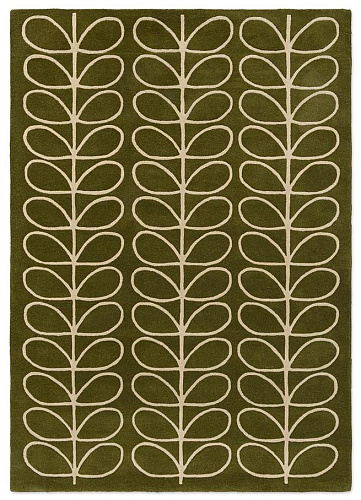 Linear Stem Olive Tappeto