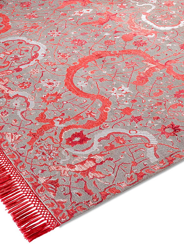 Tappeto Lusso Tabriz Rosso