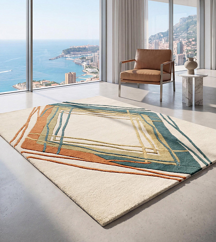 Tappeto Diamond Frame