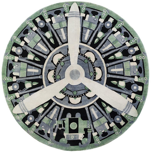 Tappeto Rotondo Rotor