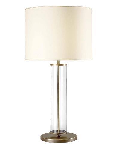 Lampada da Tavolo Elegante in Metallo Brunito