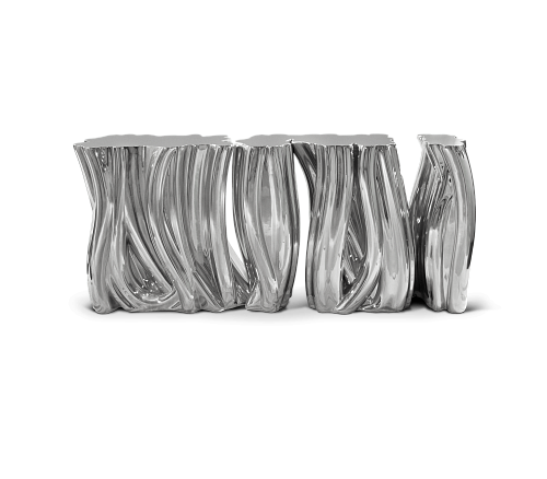 Credenza Premium Argento Monochrome