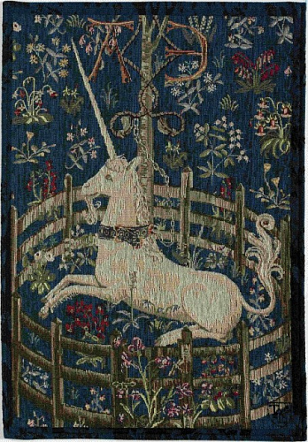 Arazzo Unicorno Prigioniero
