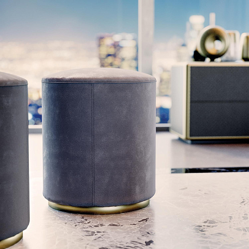 Pouf Grigio Adam