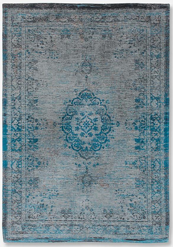Tappeto Stile Vintage Grigio Turchese 8255