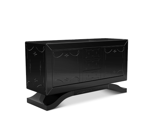 Credenza Nera Cosmopolitan