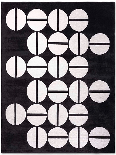 Tappeto Bianco e Nero 1