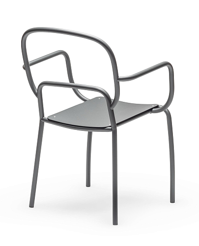 Set da 3 Sedie da Esterno Moyo Grigio