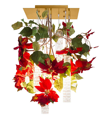 Lampadario Poinsettia