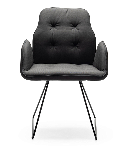 Sedia con Braccioli Betibù SL-P Nera