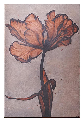 Amber Flower Quadro