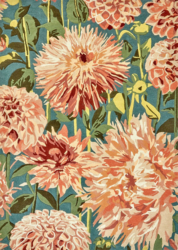 Tappeto Dahlia Coral/Wilderness