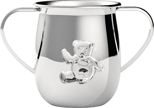 Tazza per bambini argentata
