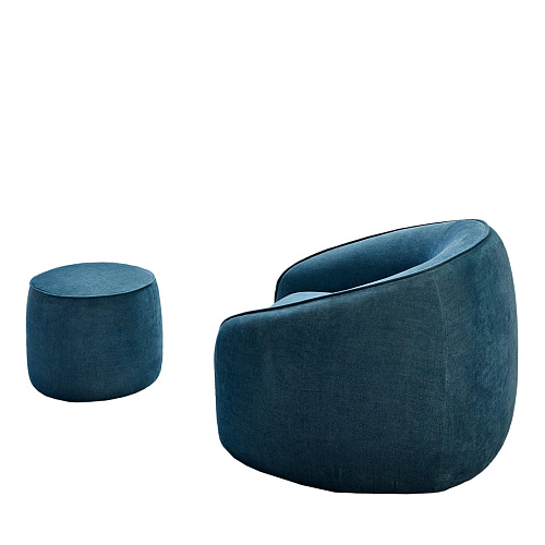 Baloo Poltrona Blu Navy