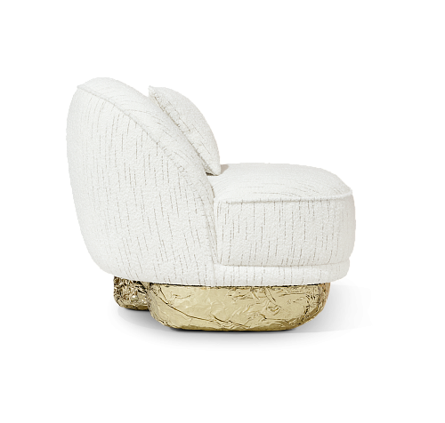 Poltrona Bianca Angora II
