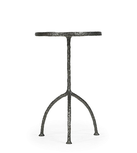 Tavolino cocktail Kora con finitura bronzata