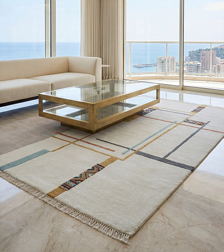 Tappeto Linear Atlas Warm