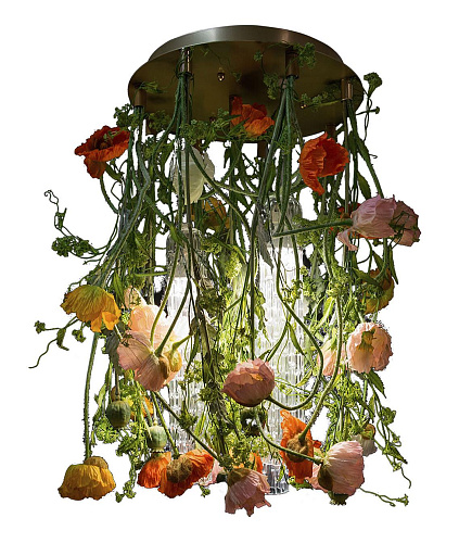 Lampadario Rotondo Poppy