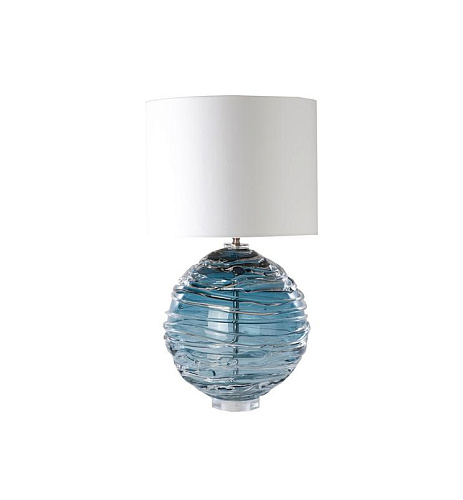 Lampada da tavolo Nerys Steel Blue