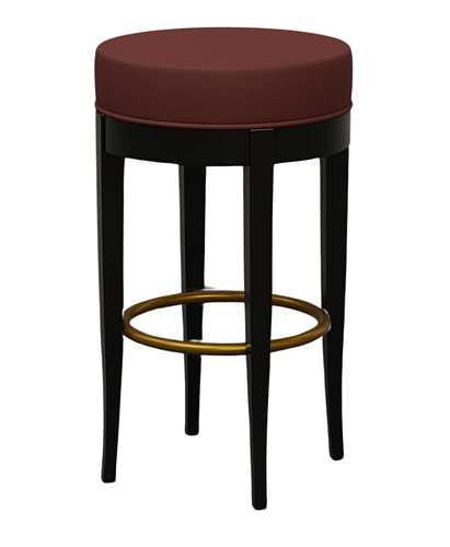 Sgabello da Bar Burgundy