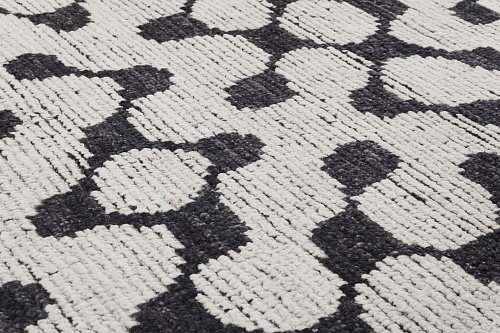 Tappeto Puzzle Bianco Nero