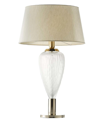 Lampada da Tavolo in Cristallo Bee Nest con Finitura Oro Soft
