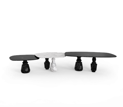 Tavolo da Pranzo Modulabile Obsidian II