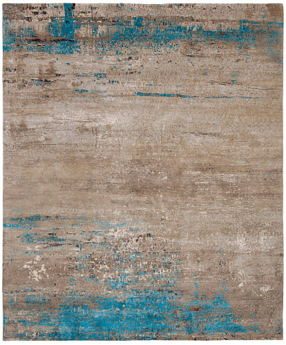 Tappeto Artwork 19 Multicolore Blu