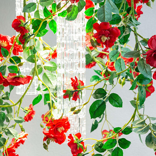Lampadario Piccolo Red Roses