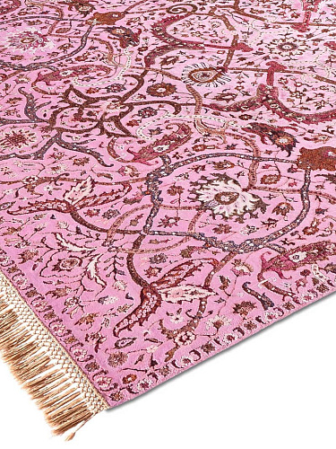 Tappeto Lusso Heriz Rosa