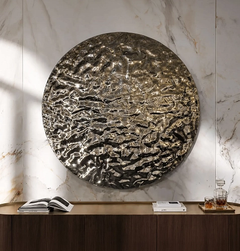 Specchio decorativo da parete Gong