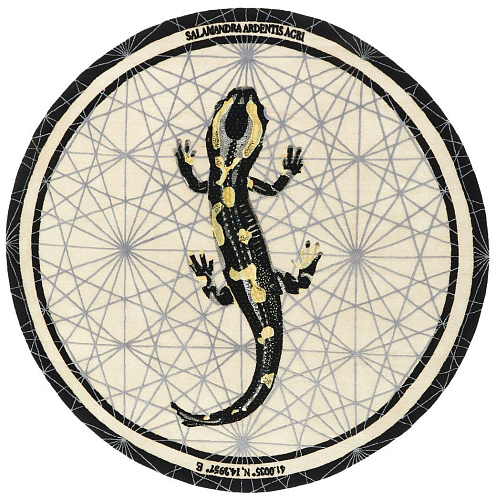 Tappeto Rotondo Salamandra Ardentis Agri