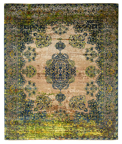 Tappeto Kirman Robson Artwork 19 Verde