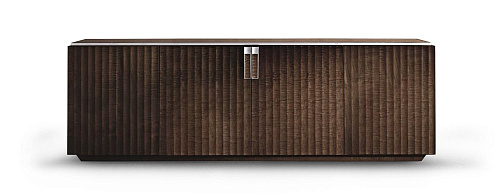 Buffet 4 Ante Legno/Pelle/Cromo