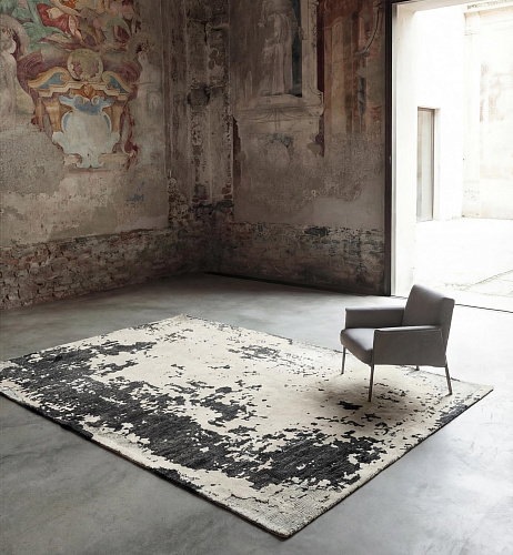Tappeto Monochrome Weathered Canvas