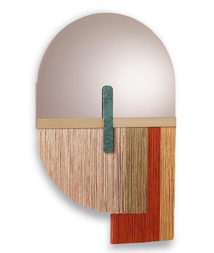 Specchio decorativo da parete Souk Red
