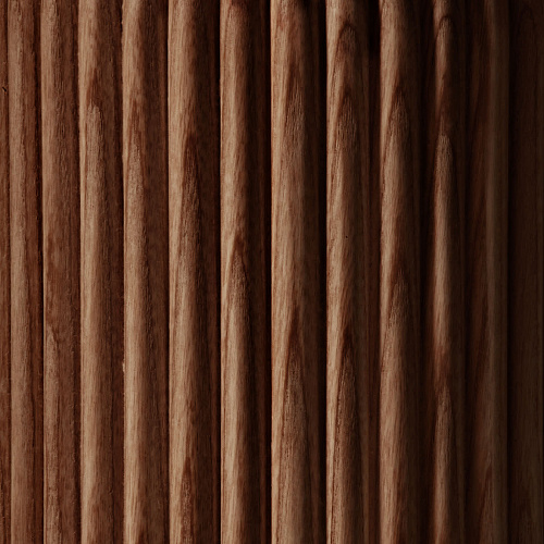 Tavolino Laterale Marrone Capitello